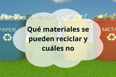 Materiales que se pueden recilcar